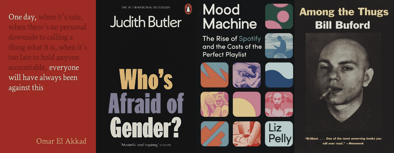 covers of the books listed below